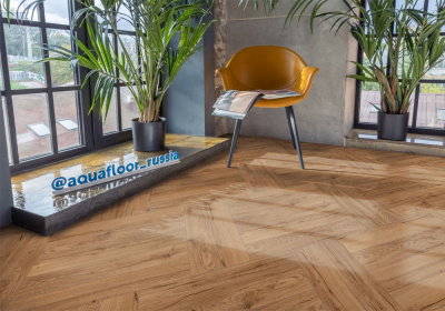 Кварц-виниловый LVT ламинат AquaFloor Parquet Glue / Паркет Глу AF2506 PG
